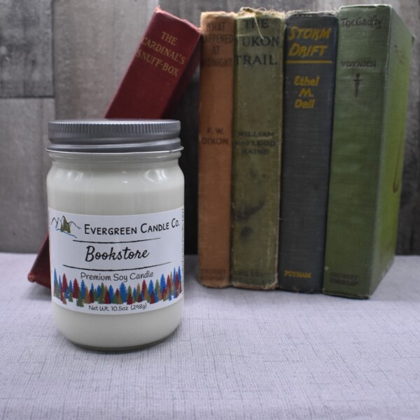 Bookstore Candle - Label