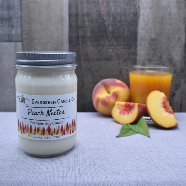 Peach Nectar Candle - Label